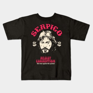 Serpico: A Badge of Integrity - Al Pacino Inspired T-Shirt Kids T-Shirt